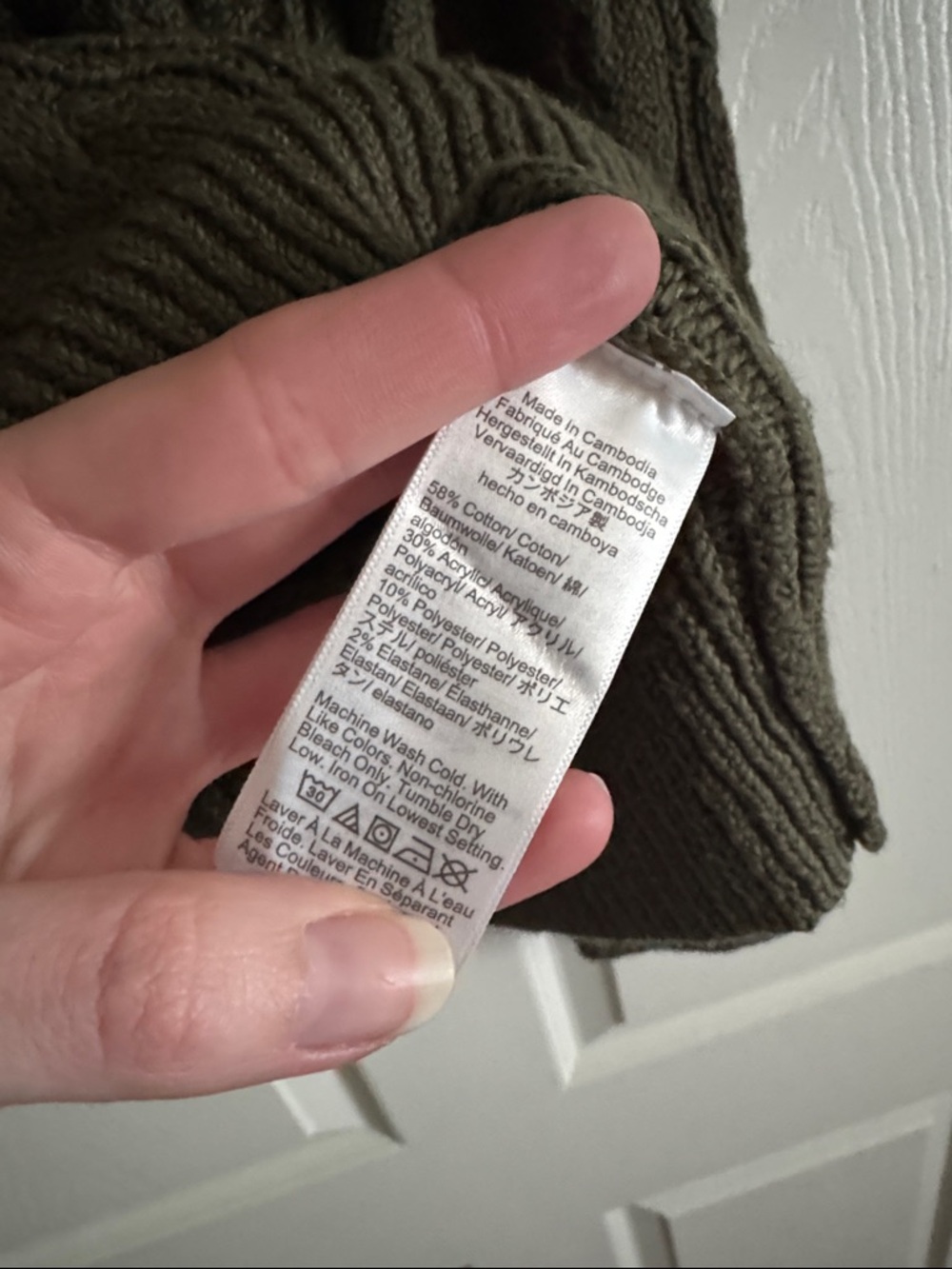 NWT J. Crew Factory Cable-knit Sweater - Picture 4 of 5